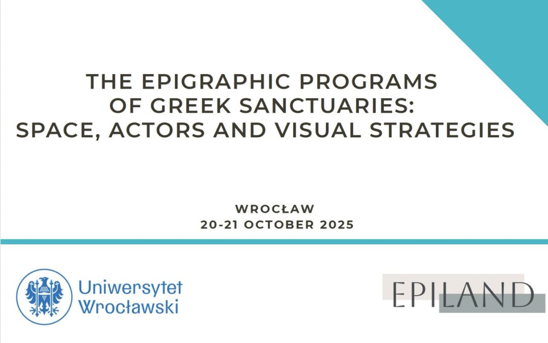 The Epigraphic Programs of Greek Sanctuaries: Space, Actors and Visual Strategies